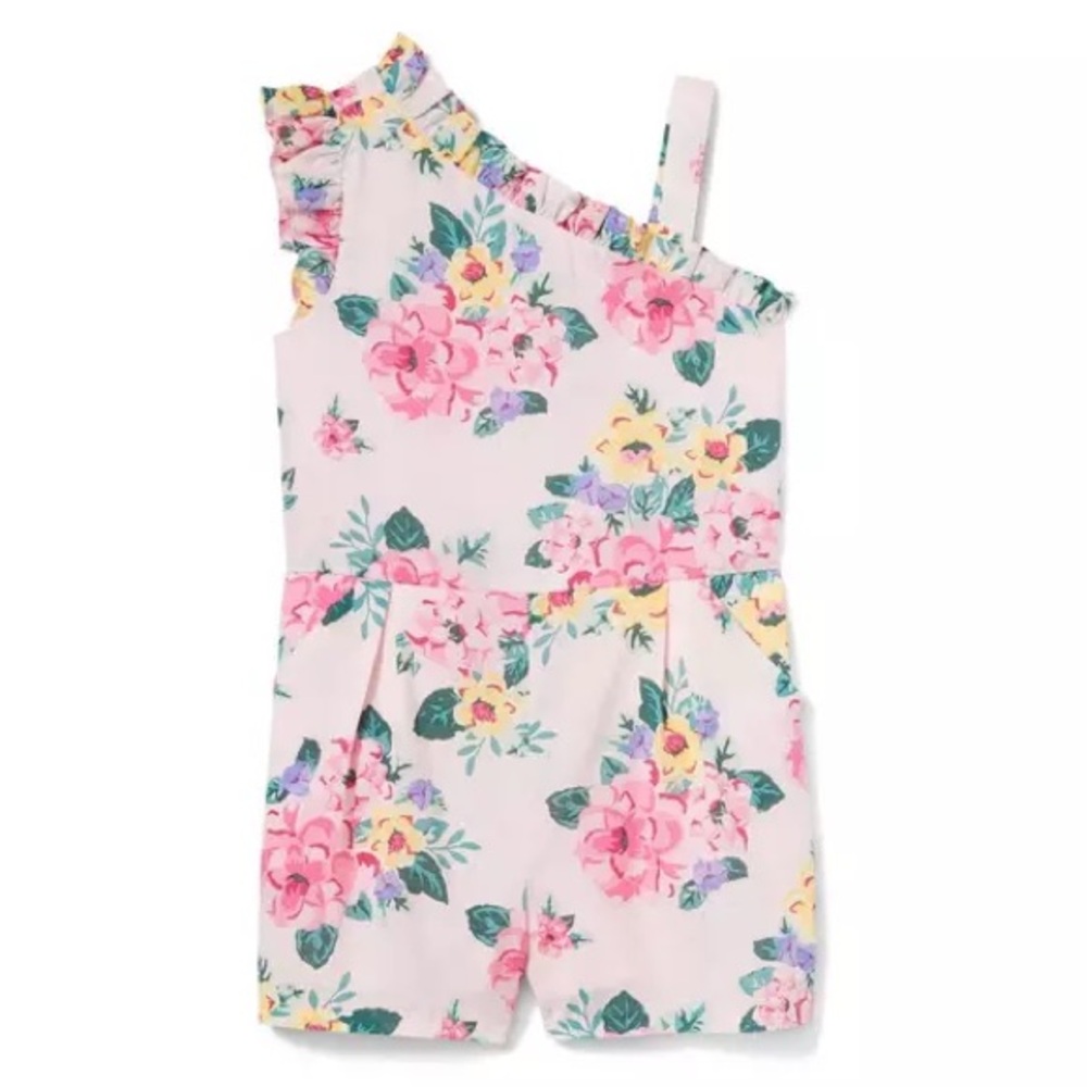 Janie and Jack Floral Romper